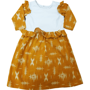 Russet Stain-Proof Preschooler Printed Floral Dress - Snug Bub USA