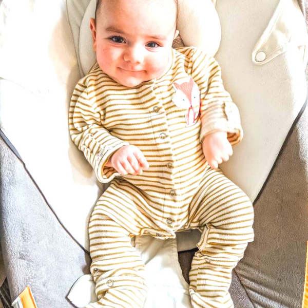 Expandable Unisex Baby Clothes For Boys Girls Fox