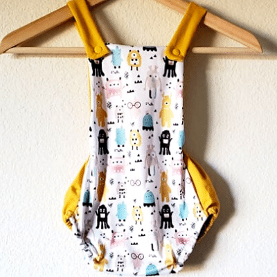 infant summer rompers Cute Monster Summer Rompers Unisex Baby Clothes For Boy & Girl