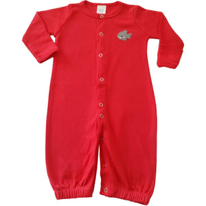 Convertible Red Night Gown Baby Clothes For Boys & Girls - Snug Bub USA